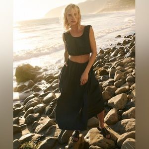 Free People Like a Wave Set in Navy